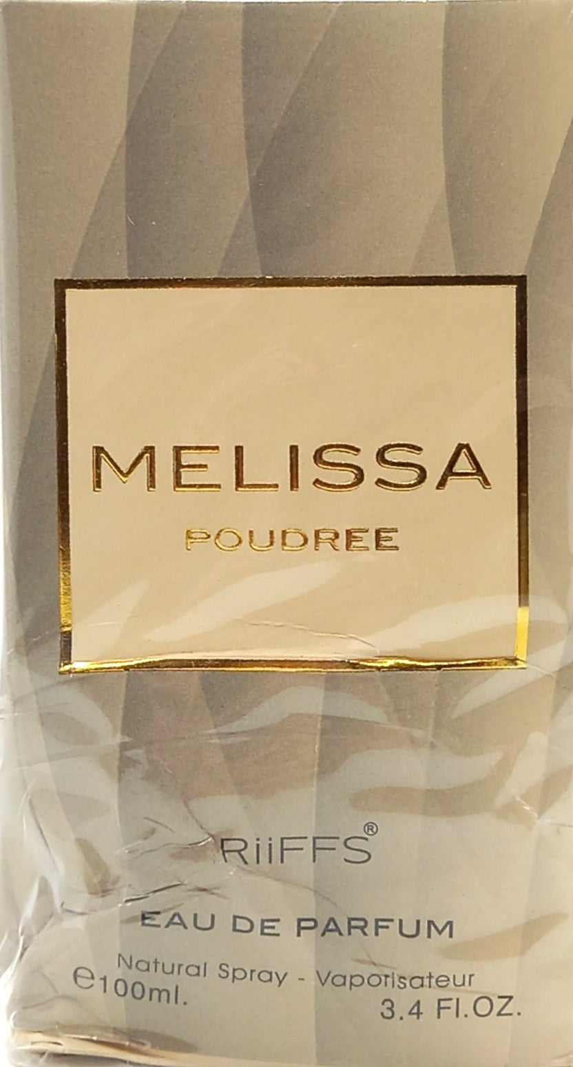 RIIFFS MELISSA POUDREE EAU DE PARFUM SPRAY WOMEN 3.4 Oz / 100 ml DISCONTINUED!!!
