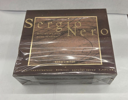 Sergio Nero SERIE LIMITEE pour homme   3.4 oz / 100 ml   parfum spray Sealed NIB