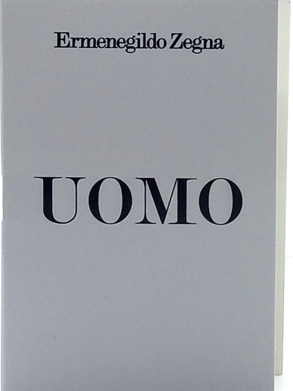 ERMENEGILDO ZEGNA UOMO EDT VIAL SPRAY MEN 0.05 Oz / 1.5 ml TRAVEL SAMPLE SIZE!!!