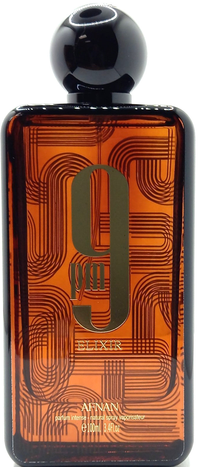 AFNAN 9PM ELIXIR PARFUM INTENSE SPRAY UNISEX 3.4 Oz / 100 ml BRAND NEW ITEM!!!