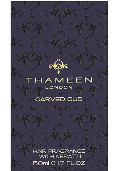 THAMEEN CARVED OUD HAIR FRAGRANCE WITH KERATIN UNISEX 1.7 Oz / 50 ml NEW!