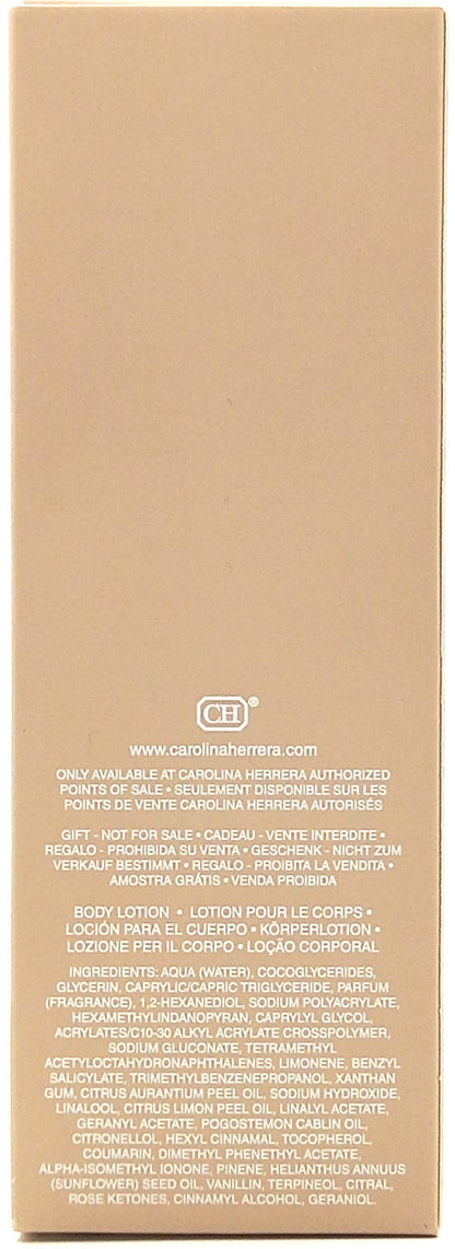 CAROLINA HERRERA 212 VIP ROSE NYC BODY LOTION WOMEN 3.4 Oz / 100 ml BRAND NEW!!!