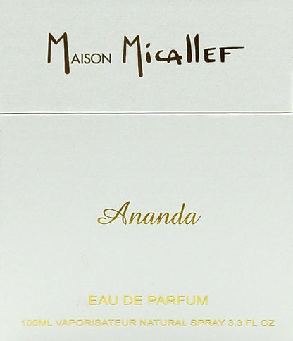 M. MICALLEF ANANDA EAU DE PARFUM SPRAY FOR WOMEN 3.3 Oz / 100 ml BRAND NEW!!!