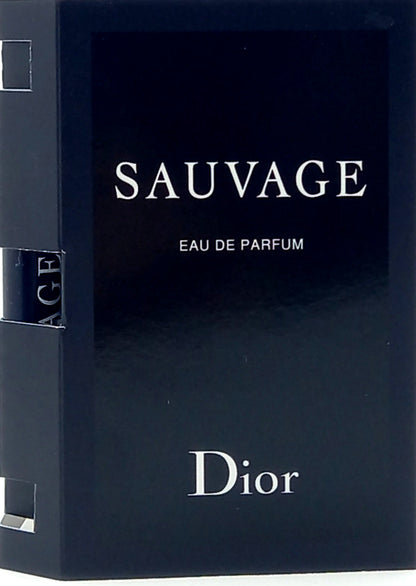 DIOR SAUVAGE EAU DE PARFUM VIAL SPRAY MEN 0.03 Oz / 1 ml BRAND NEW TRAVEL SIZE!