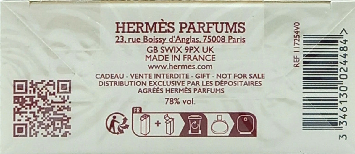 HERMES BARENIA INTENSE EAU DE PARFUM SPRAY FOR WOMEN 2.0 Oz / 60 ml BRAND NEW!!!
