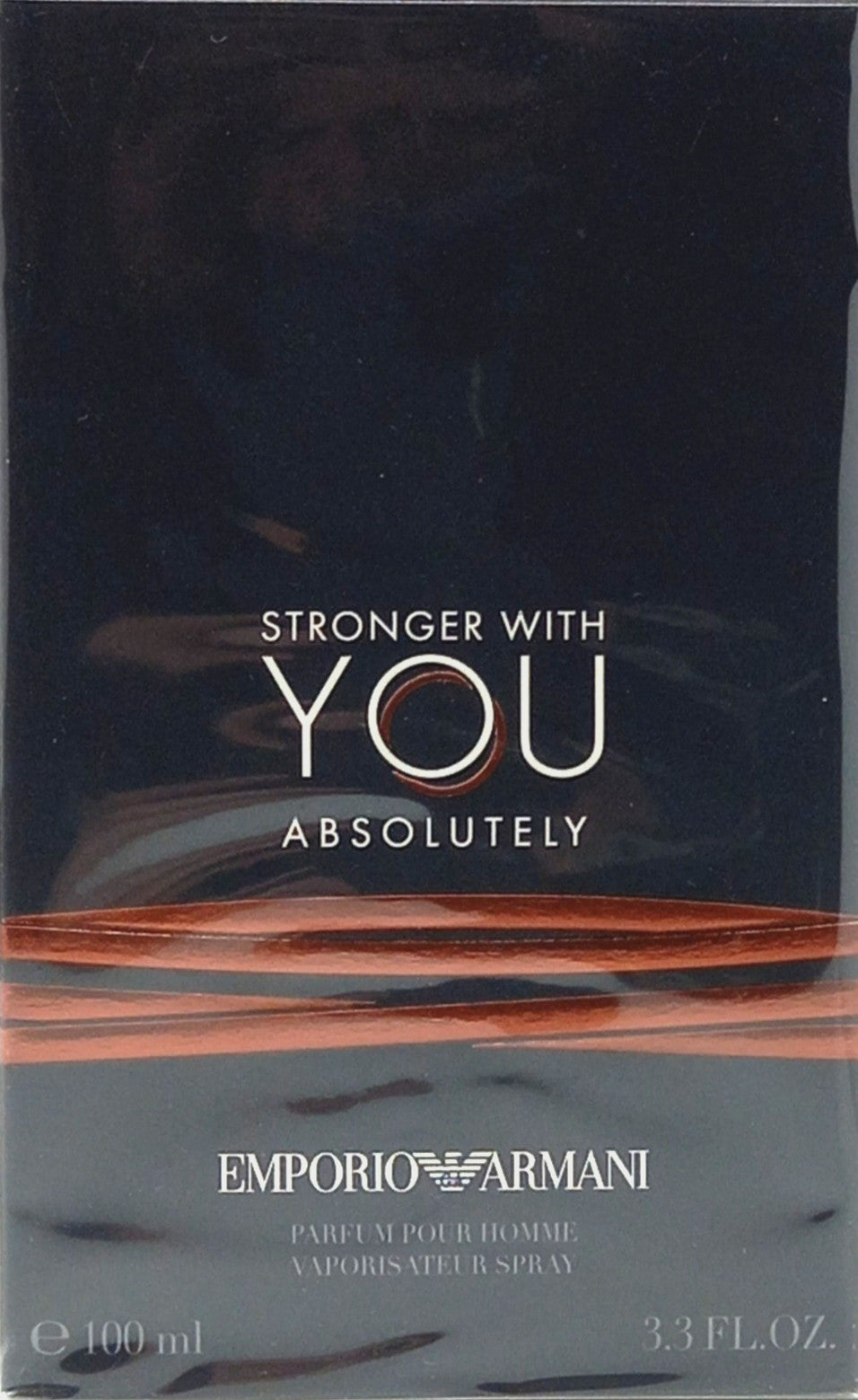 EMPORIO ARMANI STRONGER WITH YOU ABSOLUTELY PARFUM SPRAY FOR MEN 3.3 Oz / 100 ml