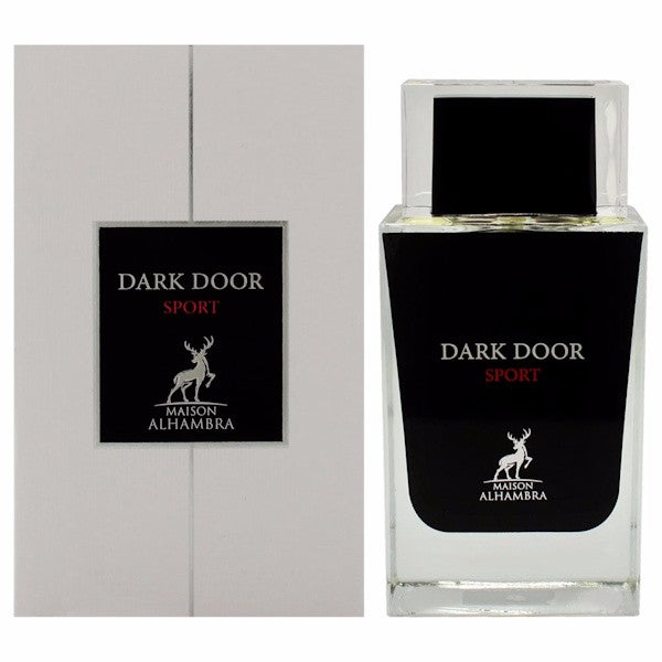 Dark Door Sport by Maison Alhambra 3.4 oz EDP Cologne for Men New In Box