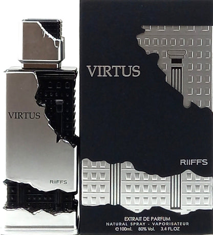 RIIFFS VIRTUS EXTRAIT DE PARFUM SPRAY FOR MEN 3.4 Oz / 100 ml BRAND NEW ITEM!!!