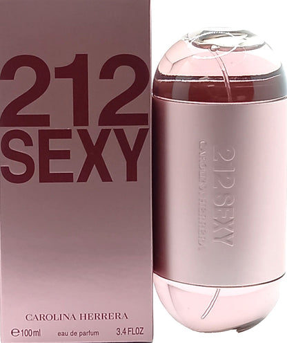 CAROLINA HERRERA 212 SEXY EAU DE PARFUM SPRAY FOR WOMEN 3.4 Oz / 100ml BRAND NEW