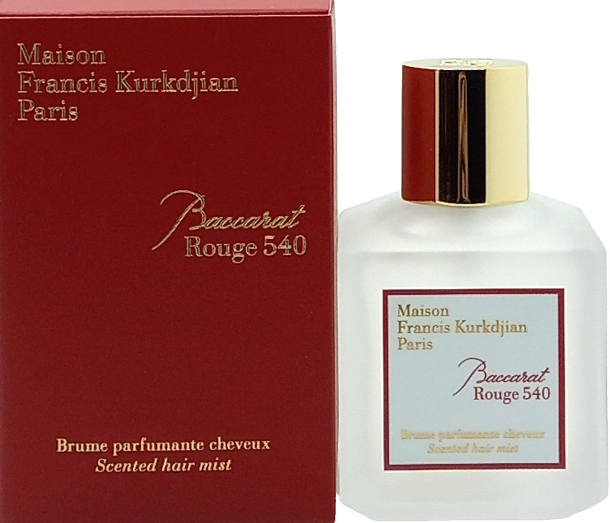 MAISON FRANCIS KURKDJIAN BACCARAT ROUGE 540 SCENTED HAIR MIST 2.4 Oz / 70 ml NEW