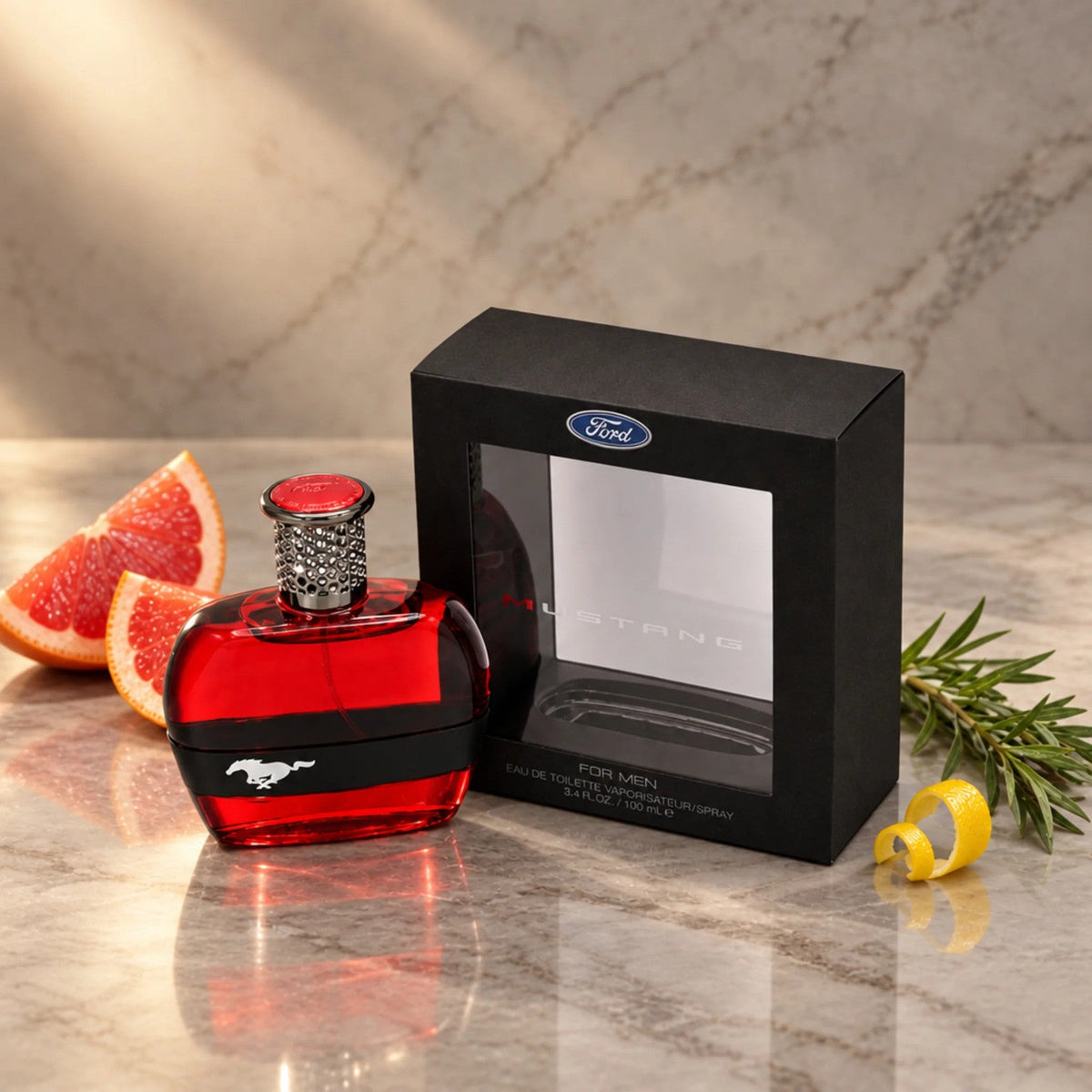 Ford Mustang Red by Mustang cologne for men EDT 3.3 / 3.4 New in Box