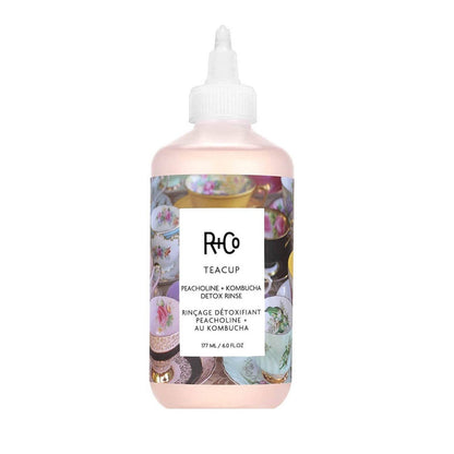 R+Co Teacup Peacholine + Kombucha Detox Rinse 6 oz