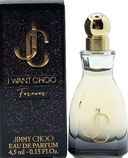 JIMMY CHOO I WANT CHOO FOREVER EDP MINI SPLASH WOMEN 0.15 Oz / 4.5ml TRAVEL SIZE