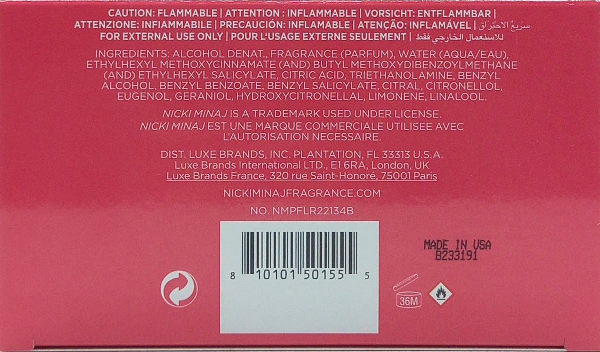 NICKI MINAJ PINK FRIDAY EAU DE PARFUM SPRAY FOR WOMEN 3.4 Oz / 100 ml BRAND NEW!