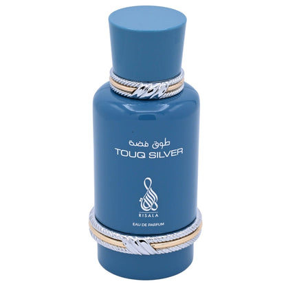 Risala Touq Silver EDP Unisex Spray 3.4 oz 100ml New Box