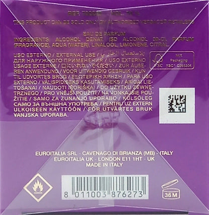 VERSACE DYLAN PURPLE EAU DE PARFUM SPRAY FOR WOMEN 1.7 Oz / 50 ml BRAND NEW!!!