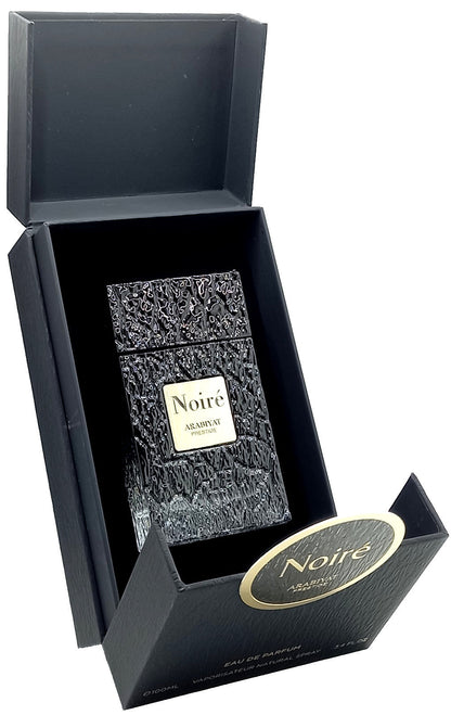 ARABIYAT PRESTIGE NOIRE EAU DE PARFUM SPRAY FOR MEN 3.4 Oz / 100 ml BRAND NEW!!!