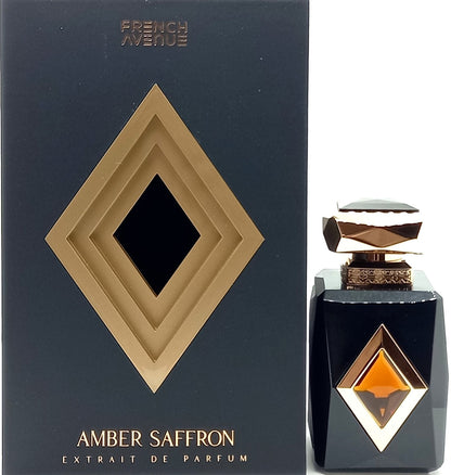 FRENCH AVENUE AMBER SAFFRON EXTRAIT DE PARFUM SPRAY UNISEX 2.7 Oz / 80 ml NEW!!!