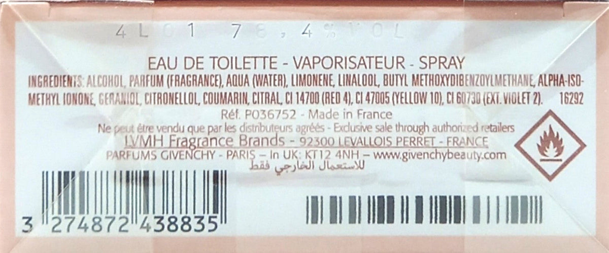 GIVENCHY IRRESISTIBLE FRAICHE EAU DE TOILETTE SPRAY FOR WOMEN 2.7 Oz / 80 ml NEW