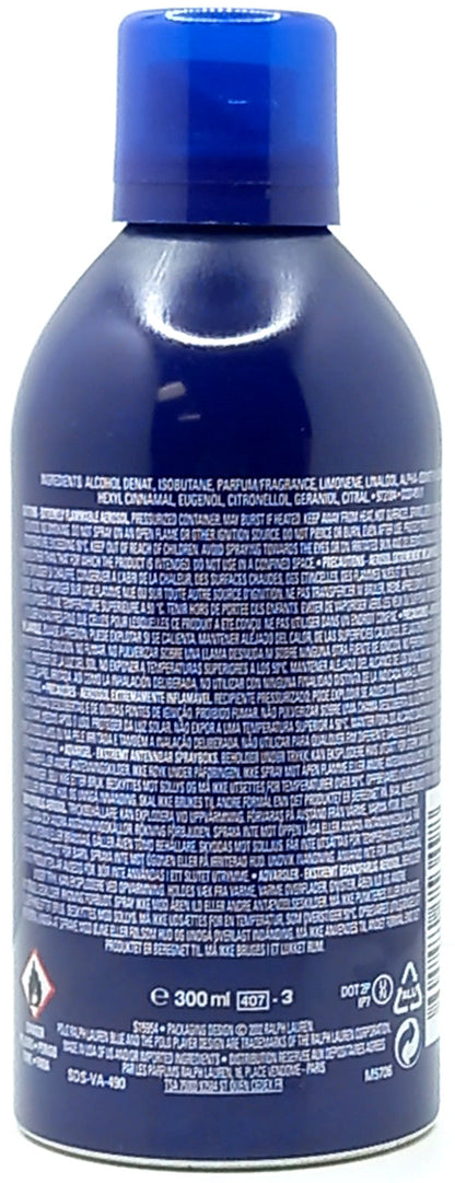 RALPH LAUREN POLO BLUE DEODORANT BODY SPRAY FOR MEN 10.1 Oz / 300 ml BRAND NEW!