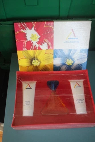 Liz Claiborne Original 3.4 oz EDT Spray Gift SET + BODY LOTION + SHOWER GEL NEW