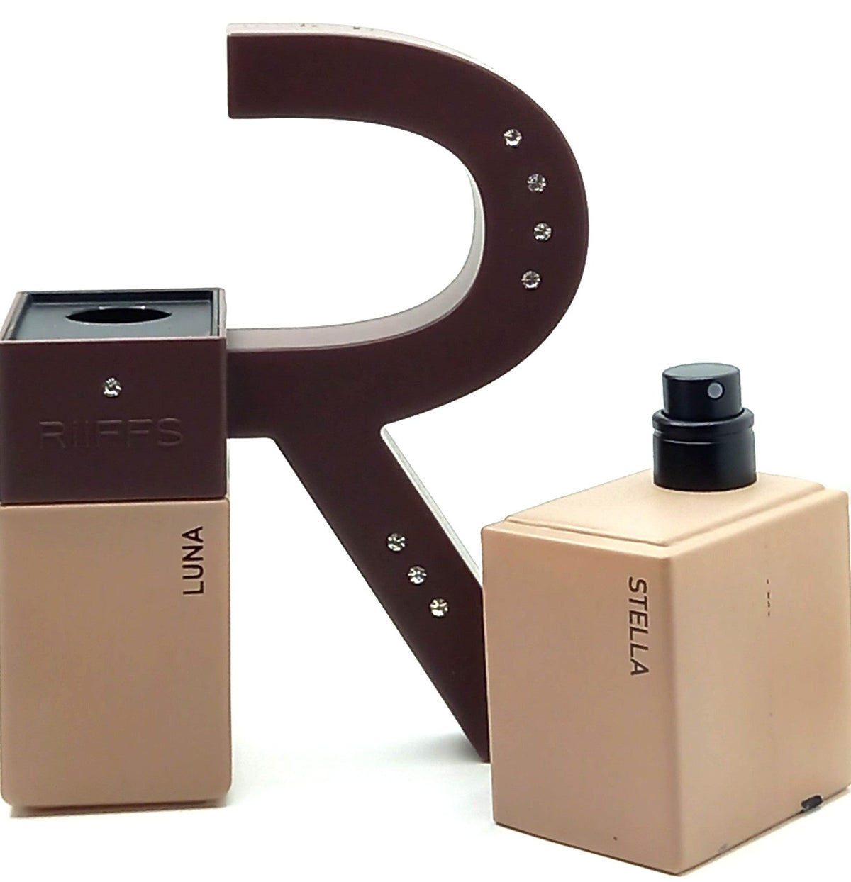 RIIFFS R STELLA R LUNA EXTRAIT DE PARFUM SPRAY WOMEN 2 pcs x 1.7 Oz / 50 ml NEW!
