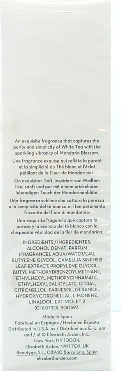 ELIZABETH ARDEN WHITE TEA MANDARIN BLOSSOM EDT SPRAY FOR WOMEN 3.3 Oz / 100 ml