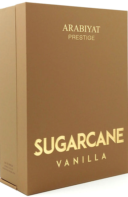 ARABIYAT PRESTIGE SUGARCANE VANILLA EAU DE PARFUM SPRAY UNISEX 3.4 Oz / 100 ml