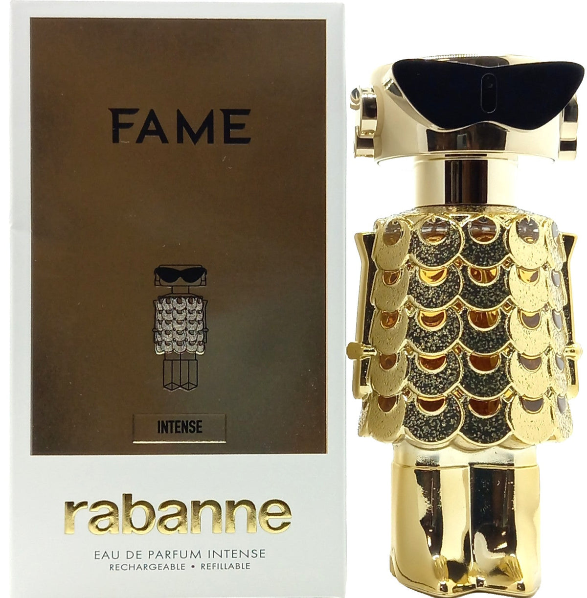 PACO RABANNE FAME INTENSE EAU DE PARFUM SPRAY FOR WOMEN 2.7 Oz / 80 ml BRAND NEW