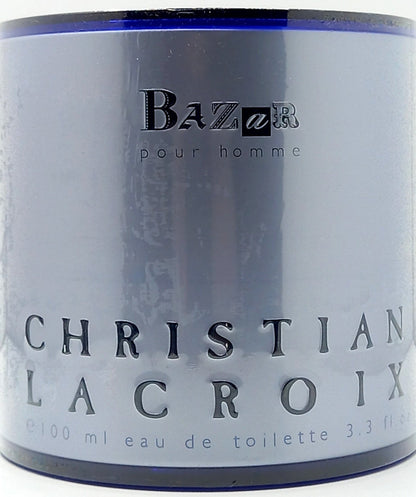 CHRISTIAN LACROIX BAZAR POUR HOMME EDT SPRAY 3.3 Oz / 100 ml DISCONTINUED ITEM!