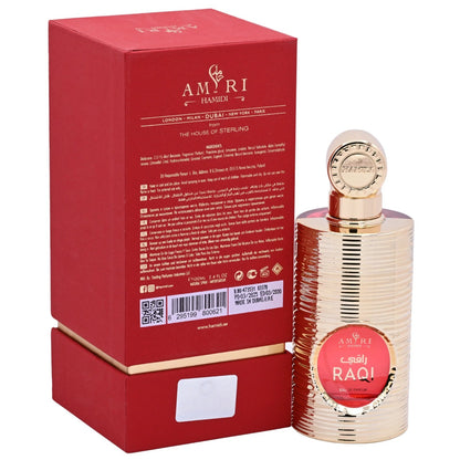 Hamidi Raqi Eau de Parfum (EDP) Spray Unisex 3.4 oz / 100 ml (New in Retail Box)
