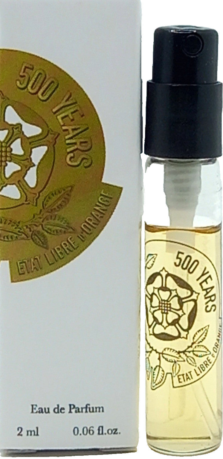 ETAT LIBRE D'ORANGE 500 YEARS EAU DE PARFUM VIAL SPRAY UNISEX 0.06 Oz NEW!!!