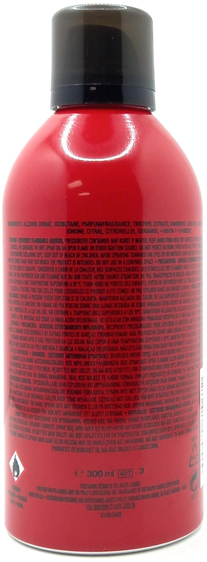 RALPH LAUREN POLO RED DEODORANT BODY SPRAY FOR MEN 10.1 Oz / 300 ml BRAND NEW!!!