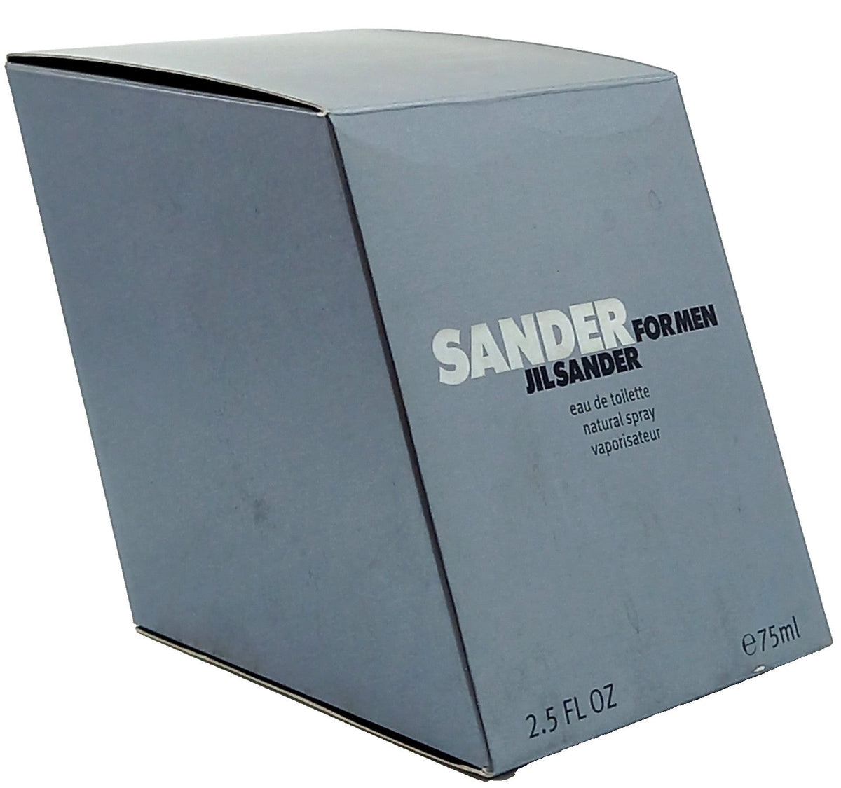 JIL SANDER FOR MEN EAU DE TOILETTE SPRAY 2.5 Oz / 75 ml DISCONTINUED!!!