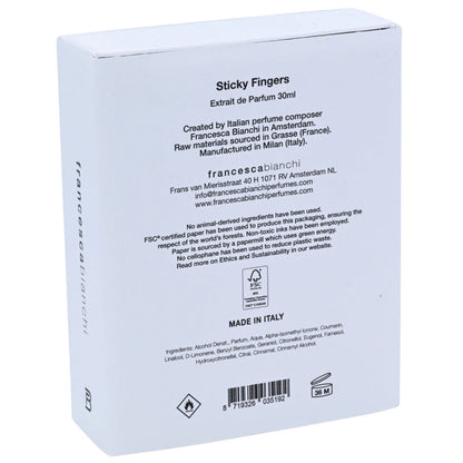 Francesca Bianchi Sticky Fingers Extrait Spray Unisex 1 oz 30ml New Box