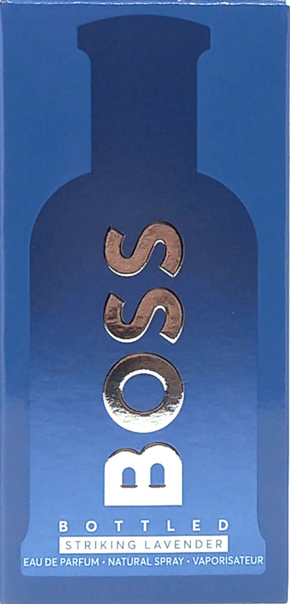 HUGO BOSS BOTTLED STRIKING LAVENDER EAU DE PARFUM SPRAY FOR MEN 3.3 Oz / 100 ml