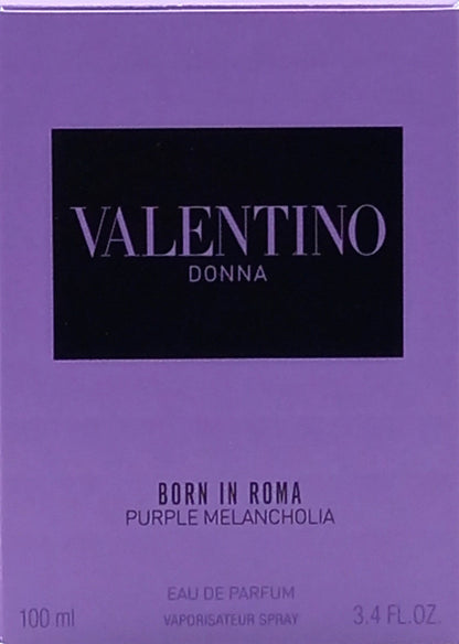 VALENTINO DONNA BORN IN ROMA PURPLE MELANCHOLIA EDP SPRAY WOMEN 3.4 Oz / 100 ml