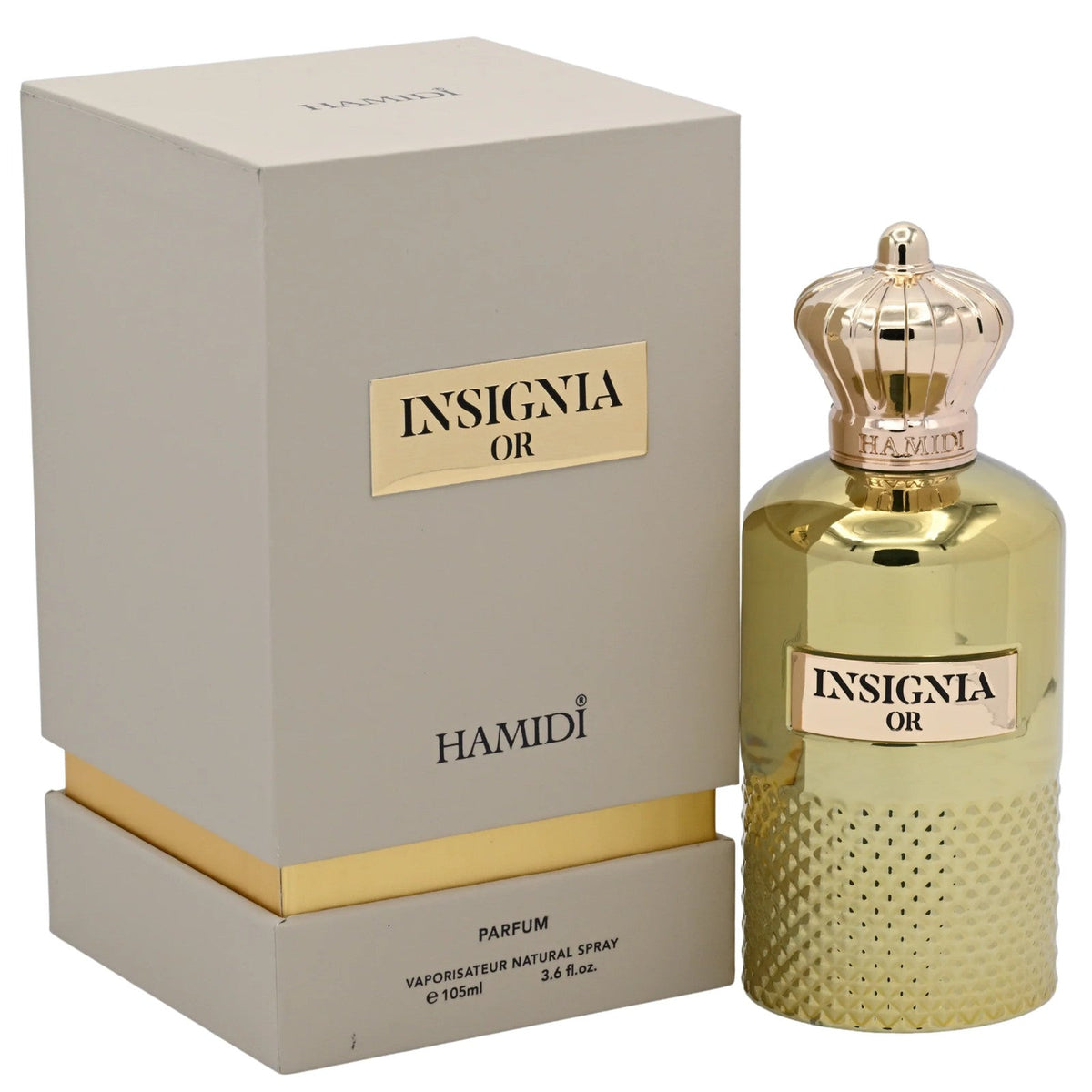 Hamidi Insignia Or EDP Spray Men, 3.6 oz 105ml New Box
