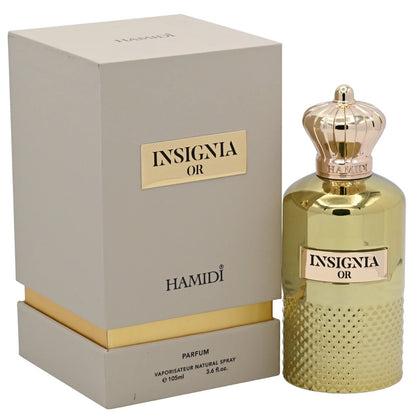 Hamidi Insignia Or EDP Spray Men, 3.6 oz 105ml New Box