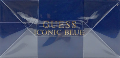 GUESS ICONIC BLUE EAU DE PARFUM SPRAY FOR MEN 3.4 Oz / 100 ML BRAND NEW ITEM!!!