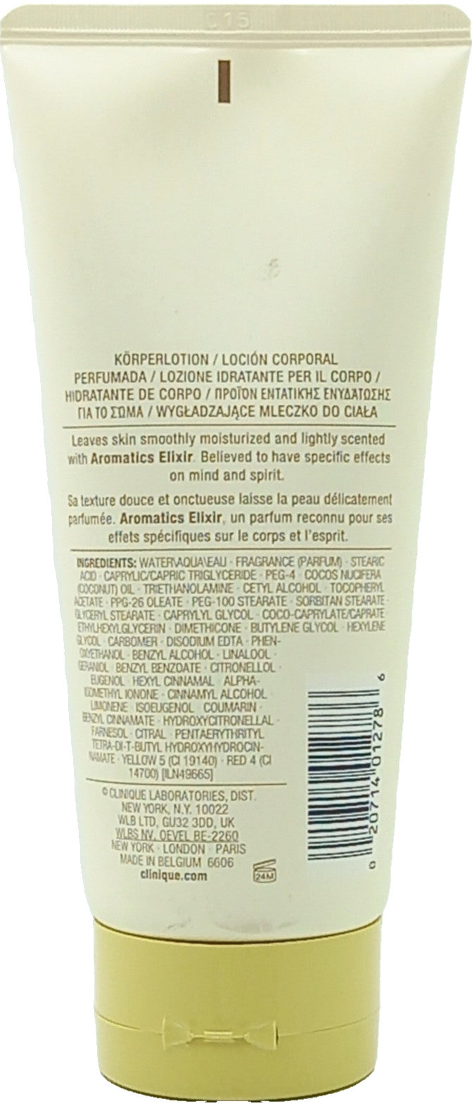 CLINIQUE AROMATICS ELIXIR PERFUMED BODY SMOOTHER FOR WOMEN 6.7 Oz / 200 ml NEW!