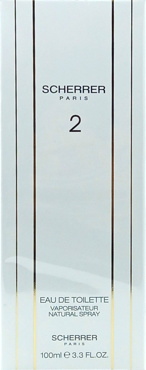 JEAN LOUIS SCHERRER 2 EAU DE TOILETTE SPRAY FOR WOMEN 3.3 Oz / 100 ml BRAND NEW!