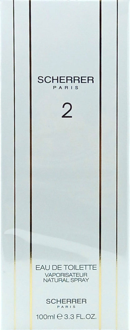 JEAN LOUIS SCHERRER 2 EAU DE TOILETTE SPRAY FOR WOMEN 3.3 Oz / 100 ml BRAND NEW!
