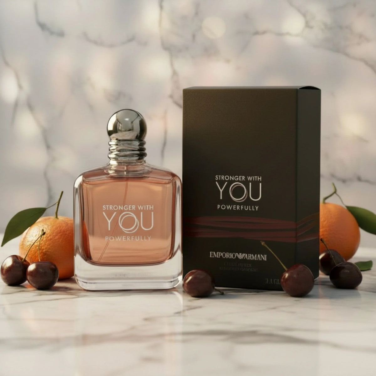 Armani Emporio Stronger With You Powerfully EDP Spray Men 3.4 oz New Box