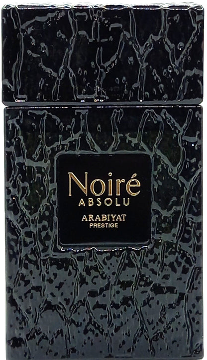 ARABIYAT PRESTIGE NOIRE ABSOLU EAU DE PARFUM SPRAY FOR MEN 3.4 Oz / 100 ml NEW!