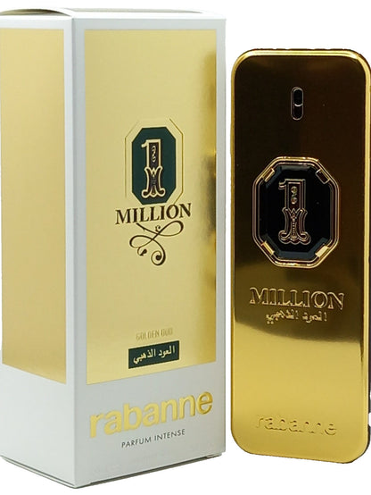 PACO RABANNE 1 MILLION GOLDEN OUD PARFUM INTENSE FOR MEN 3.4 Oz / 100 ml NEW!!!