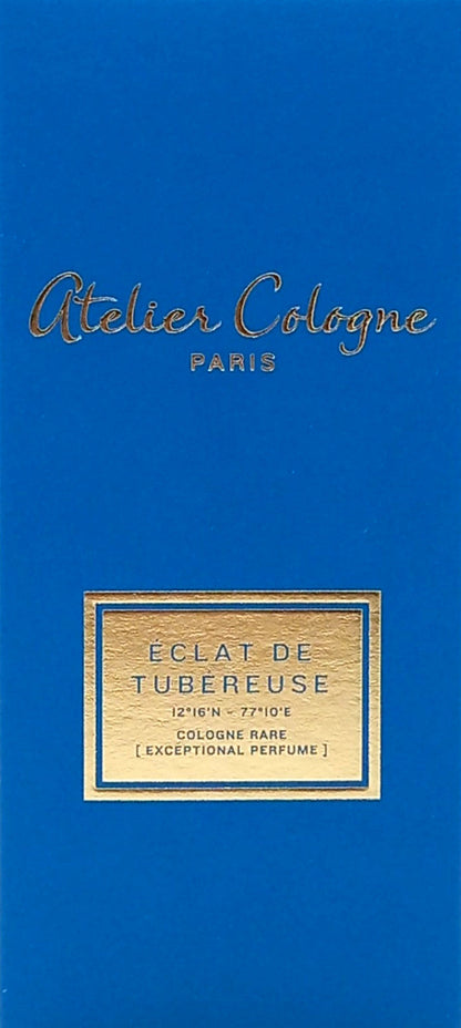 ATELIER COLOGNE ECLAT DE TUBEREUSE PURE PERFUME SPRAY UNISEX 3.3 Oz / 100 ml NEW