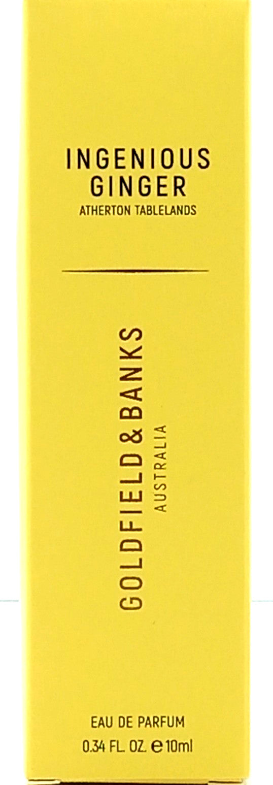 GOLDFIELD&BANKS INGENIOUS GINGER EAU DE PARFUM SPRAY PEN UNISEX 0.34 Oz / 10 ml