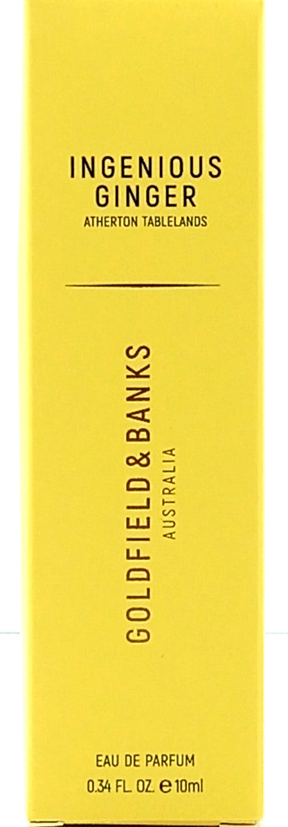 GOLDFIELD&BANKS INGENIOUS GINGER EAU DE PARFUM SPRAY PEN UNISEX 0.34 Oz / 10 ml
