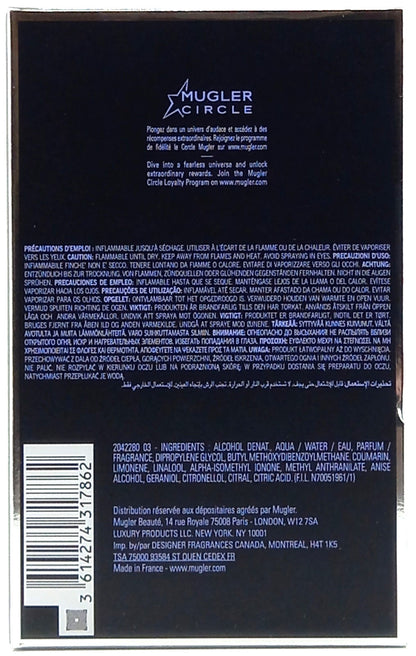 THIERRY MUGLER A*MEN STELLAR EAU DE PARFUM LUMINEUSE SPRAY MEN 3.3 Oz / 100 ml